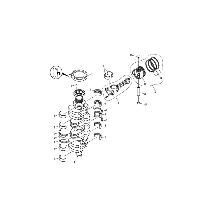 Kategorie CRANKSHAFT & PISTON image