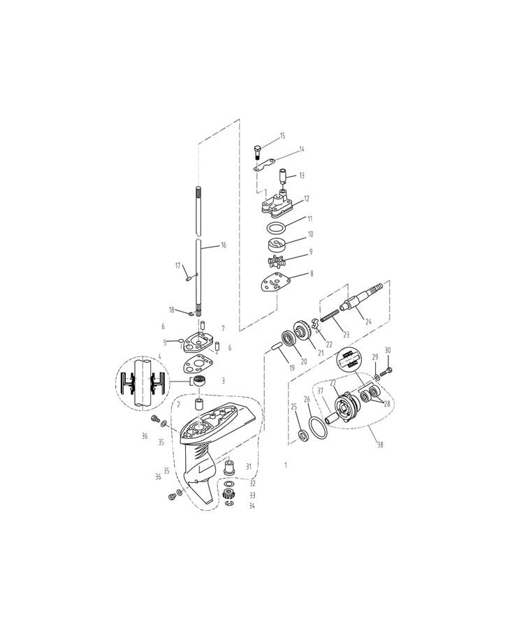 Kategorie LOWER CASING & DRIVE 1 image