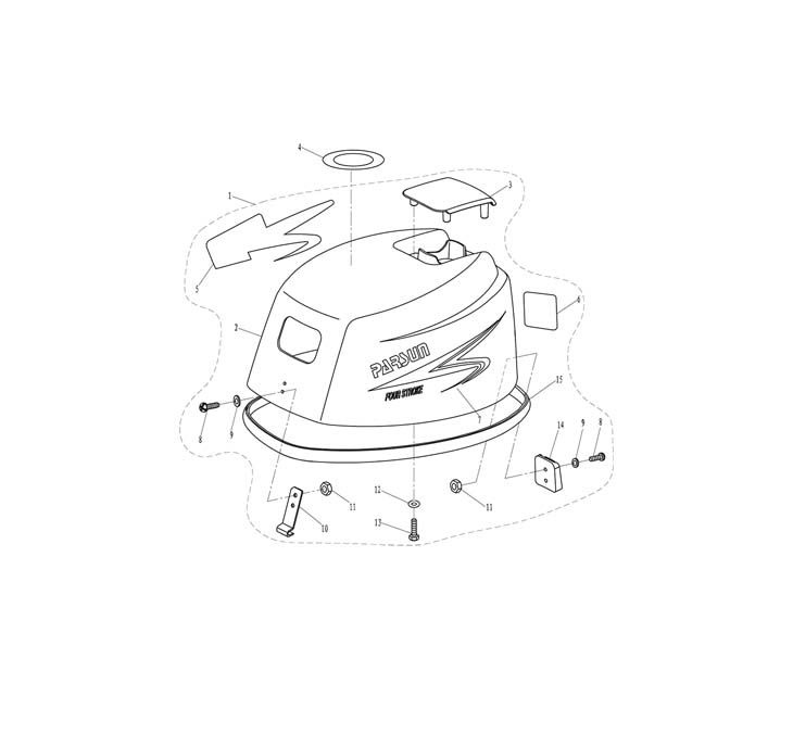 Kategorie TOP COWLING ASSY image