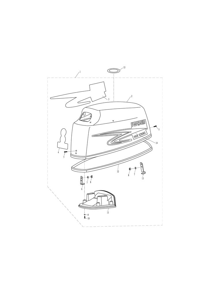 Kategorie TOP COWLING ASSY image