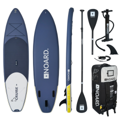 NOARD SUP No1 - Stand Up Paddle Surfboard I 326x85x15cm | dunkelblau