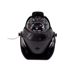 NOARD Bootskompass mit LED (schwarz)