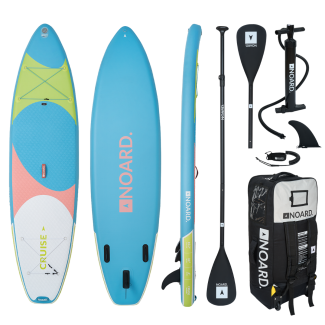 NOARD SUP No6 - Stand Up Paddle Surfboard I 326x85x15cm | bubbles