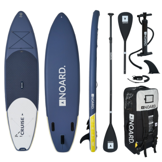 NOARD SUP No1 - Stand Up Paddle Surfboard I 326x85x15cm | dunkelblau