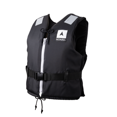 NOARD Schwimmhilfe in 5 Größen – Schwimmhilfe Black Edition – 25-120 kg – EN ISO 12402-5 CE (50 N)