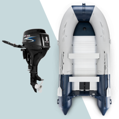 330 cm NOARD Schlauchboot mit 8 PS Parsun Motor (F8BMS)