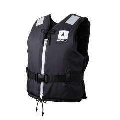 NOARD Schwimmhilfe in 5 Größen – Schwimmhilfe Black Edition – 25-120 kg – EN ISO 12402-5 CE (50 N)
