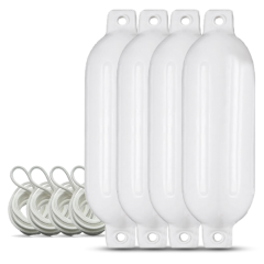 Fender 4er Set L (60cm|Weiß)