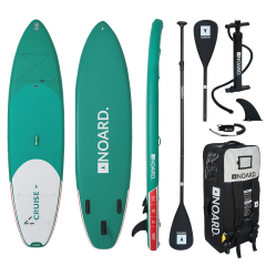 NOARD SUP No4 - Stand Up Paddle Surfboard I 326x85x15cm | grün